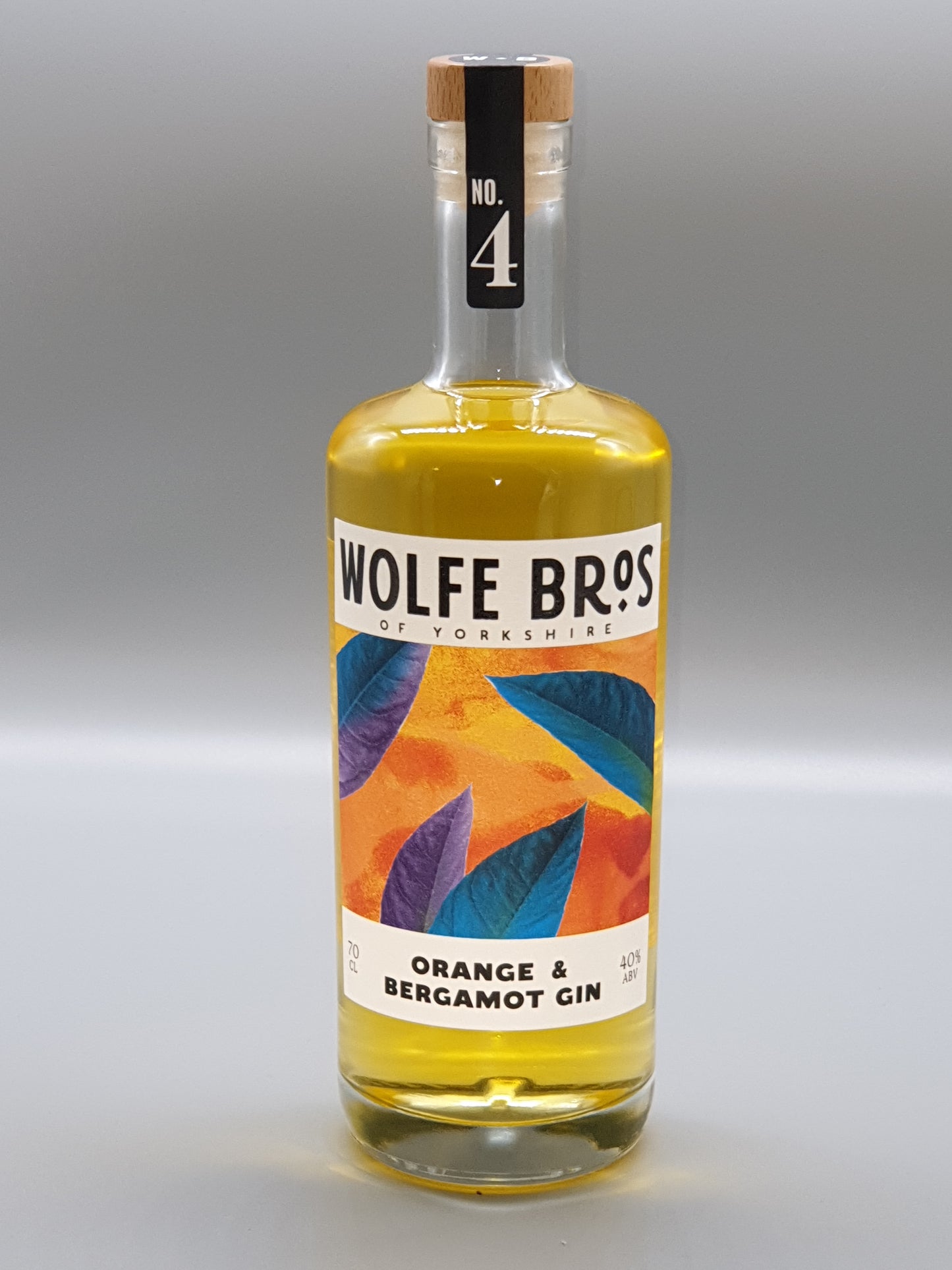 Wolfe Bros - Orange & Bergamot Gin 70cl