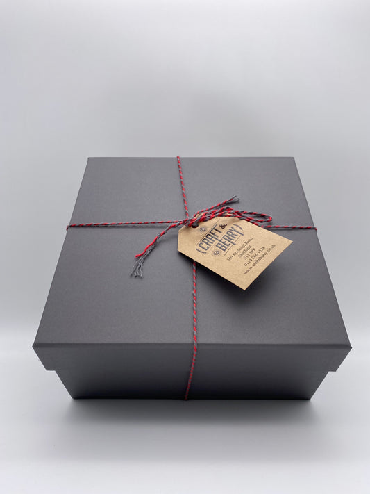 Gin Medium Gift Box with packing and wrapping