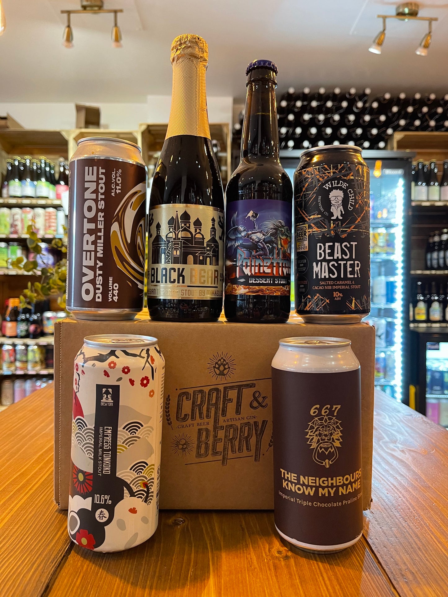 Craft Beer Killer Mystery 6 Pack - Dark/Stout/Porter
