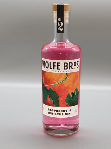 Wolfe Bros  - Raspberry & Hibiscus Gin  70cl