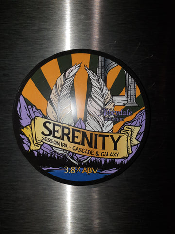 Abbeydale Brewery - Serenity   - 1 Litre Growler (inc growler Bottle)