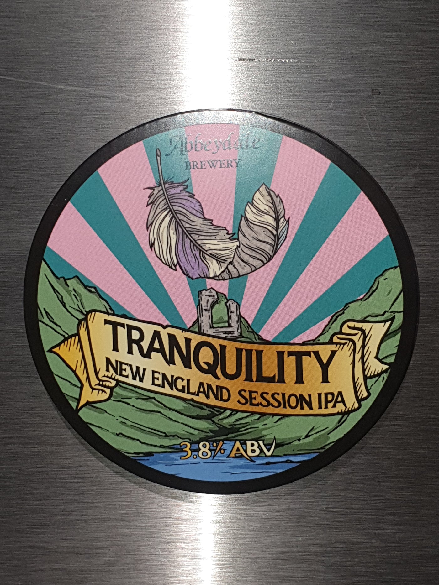 Abbeydale Brewery - Tranquility   - 1 Litre Growler (inc growler Bottle)