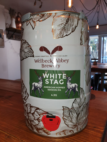 Welbeck Abbey Brewery - White Stag- 5l Mini Keg