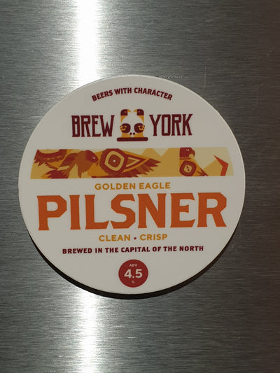 Brew York - Golden Eagle   - 1 Litre Growler Refill
