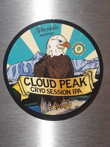 Abbeydale Brewery - Cloud Peak  - 1 Litre Growler (inc growler Bottle)