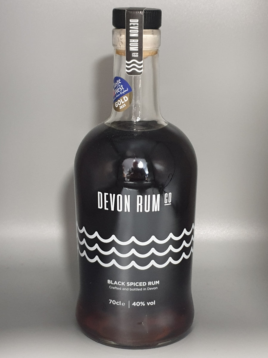 Devon Rum co - Rum 70c l Black Spiced Rum – Craft & Berry