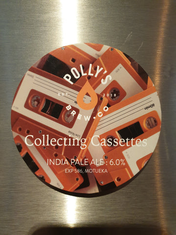 Polly's - Collecting Cassettes - 1 Litre Growler (inc growler Bottle)