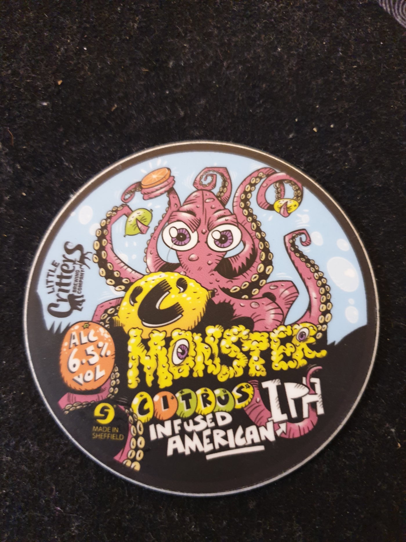 Little Critters Brewing Co  - C Monster -  1 Litre Growler (inc growler Bottle)