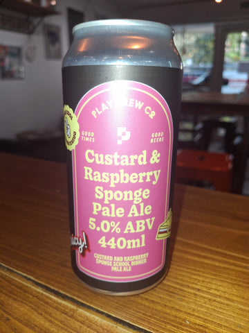 Play Brew Co. -  Custard & Raspberry Sponge Pale Ale