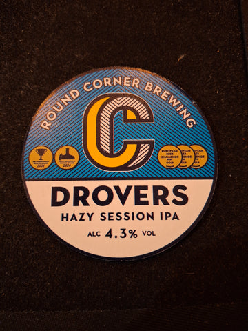 Round Corner Brewing - Drovers  - 1 Litre Growler Refill