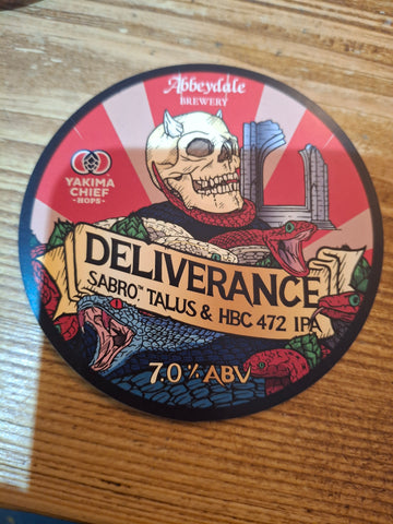 Abbeydale Brewery - Deliverance   - 1 Litre Growler Refill