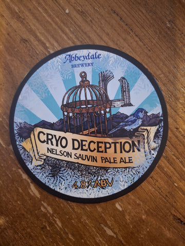 Abbeydale Brewery - Cryo Deception   - 1 Litre Growler (inc growler Bottle)