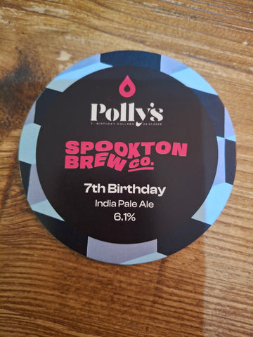 Polly's  - Spookton 7th Birthday   -   1 Litre Growler (inc growler Bottle)