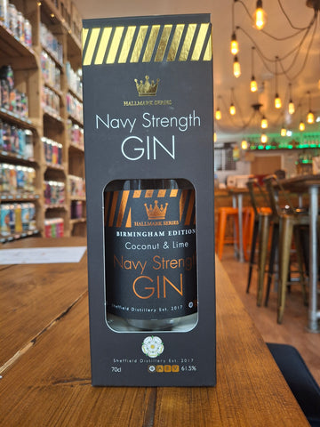 Sheffield Distillery - Hallmark Series Coconut & Lime  Gin Navy Strength   70cl