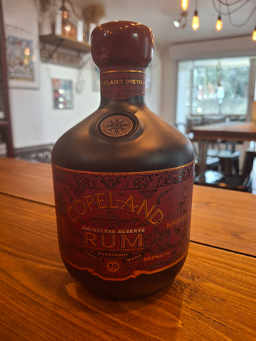 Copeland Distillery - Smugglers Reserve Rum (overproof )