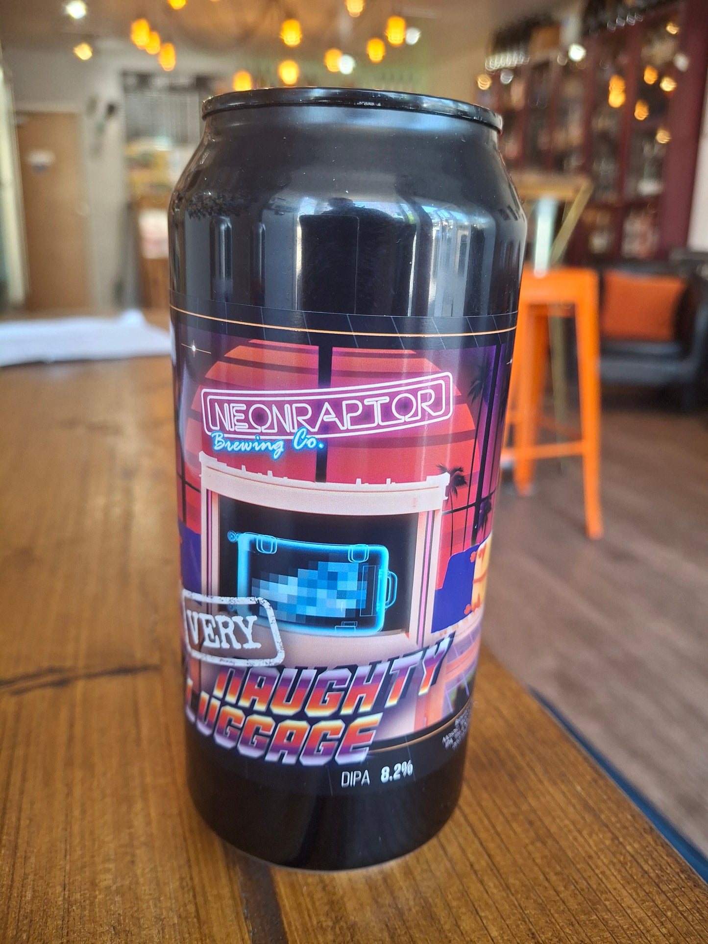 Neon Raptor Brewing Co. - Very Naughty Luggage