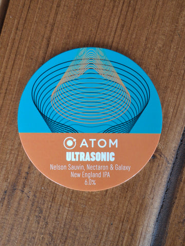 Atom Brewing  - Ultrasonic  - 1 Litre Growler Refill