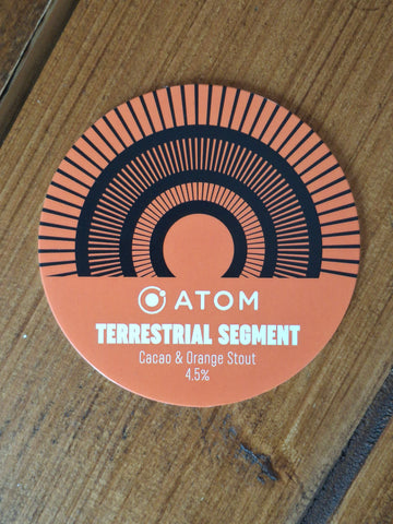 Atom Brewing  - Terrestrial Segment  - 1 Litre Growler (inc growler Bottle)