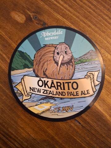 Abbeydale Brewery - Okarito   - 1 Litre Growler (inc growler Bottle)