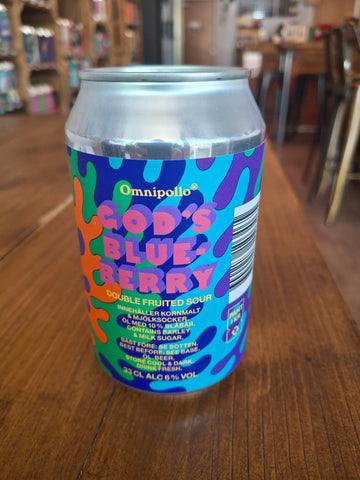 Omnipollo  - God's Blueberry Double Fruited Sour