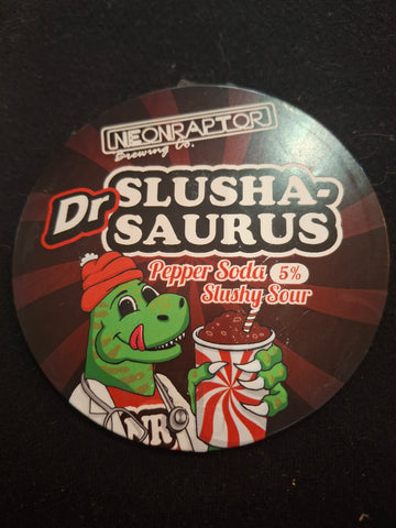 Neon Raptor Brewing Co   - Dr Slusha Saurus - 1 Litre Growler Refill