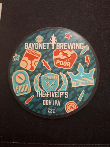 Bayonet Brewing   - The Five P's-  1 Litre Growler Refill