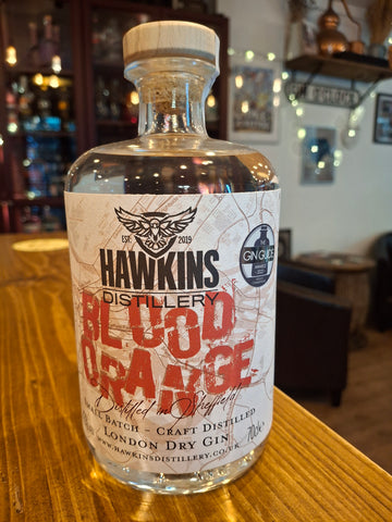 Hawkins  Distillery - Blood Orange  Gin 70cl