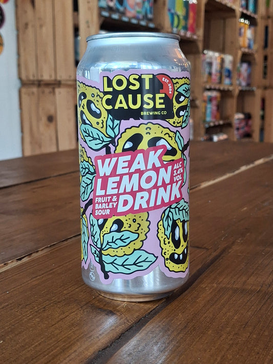 Lost Cause Brewing Co Ltd  - Weak Lemon Drink