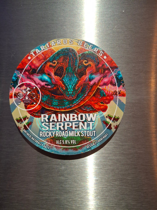 Tartarus Beers   - Rainbow Serpent -  1 Litre Growler (inc growler Bottle)