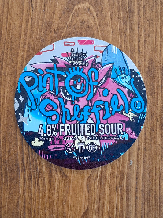 Pint  - Triple Point Brewing - Almost A Pint Of Sheffield Fruited Sour  - Draft