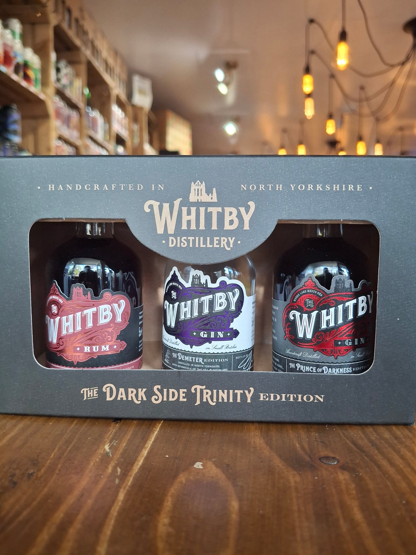 Whitby Gin - The Dark Side Trinity  Gift Set 3 x 5cl