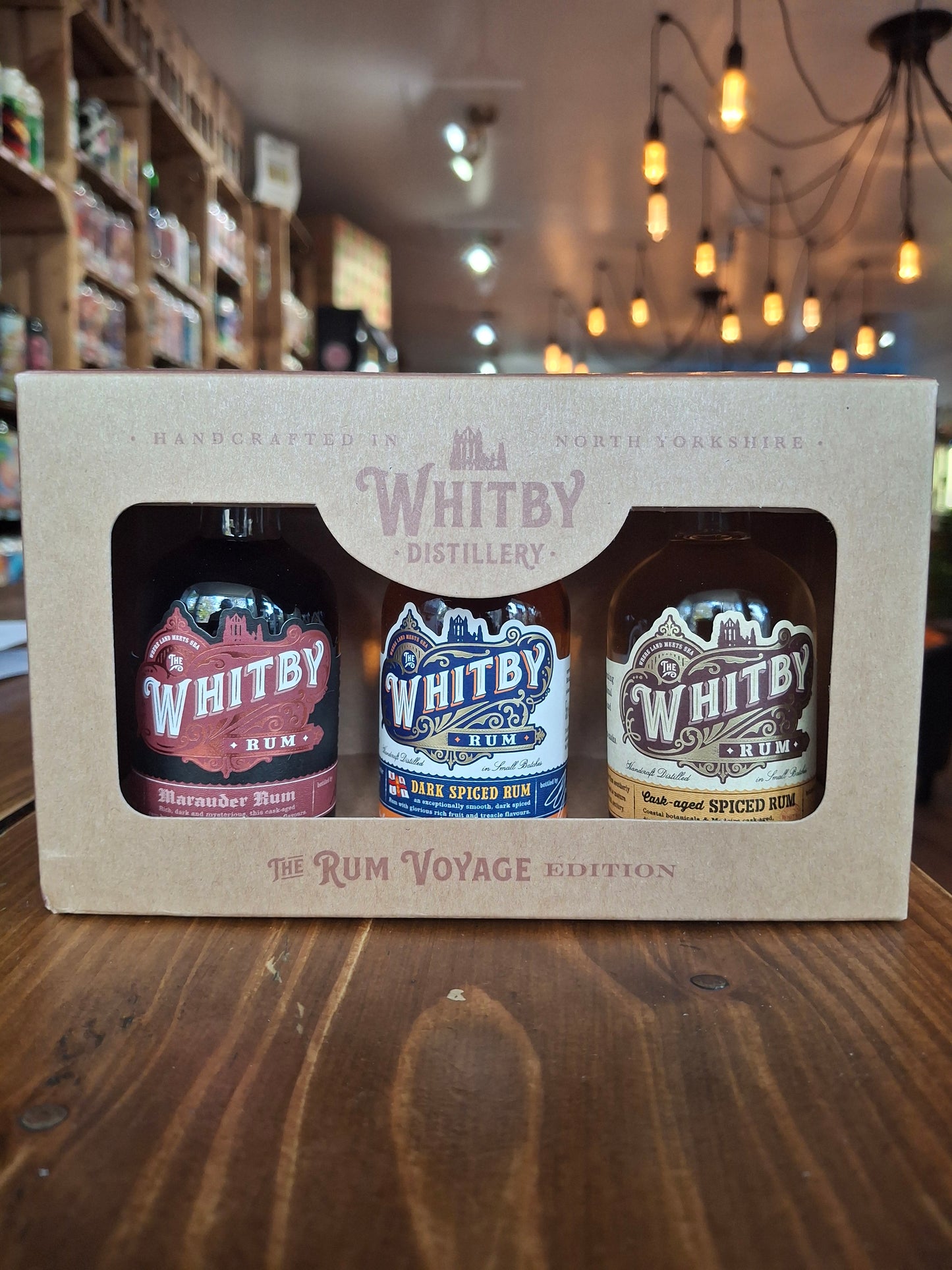 Whitby Gin - The Rum Voyager  Gift Set 3 x 5cl