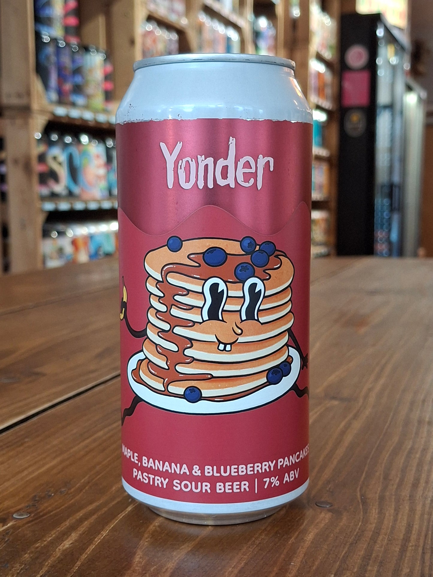 Yonder - Maple , Banana & Blueberry Pancakes