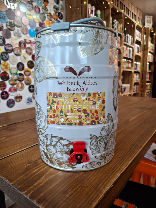 Welbeck Abbey Brewery - Twas The  Night Before  - 5l Mini Keg