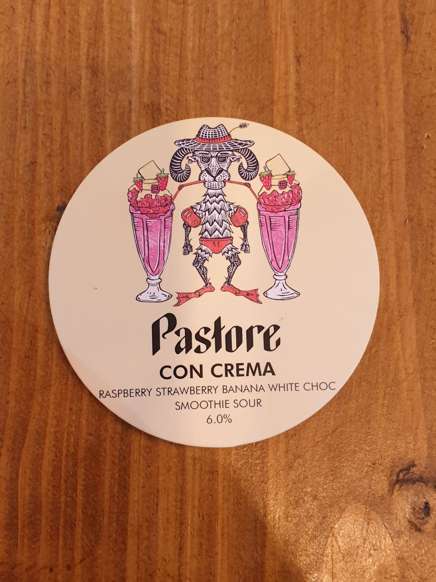 Pastore Brewing - Con Crema - 1 Litre Growler Refill