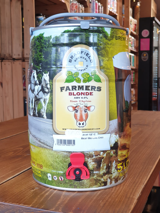 Bradfield Brewery - Farmers Blonde - 5l Mini Keg