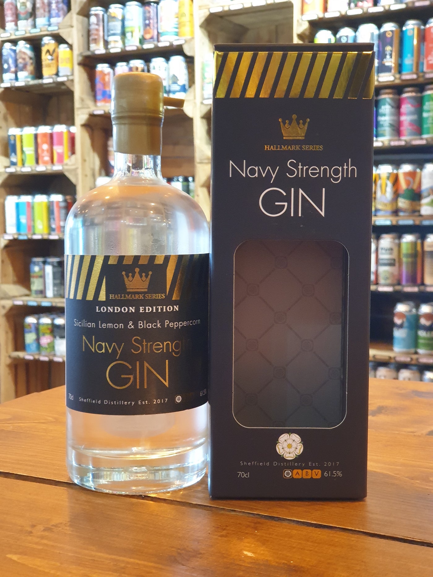 Sheffield Distillery - Hallmark Series Navy Strength Gin