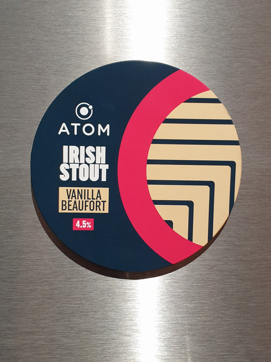 Atom Brewing - Vanilla Beaufort - 1 Litre Growler (inc growler Bottle)