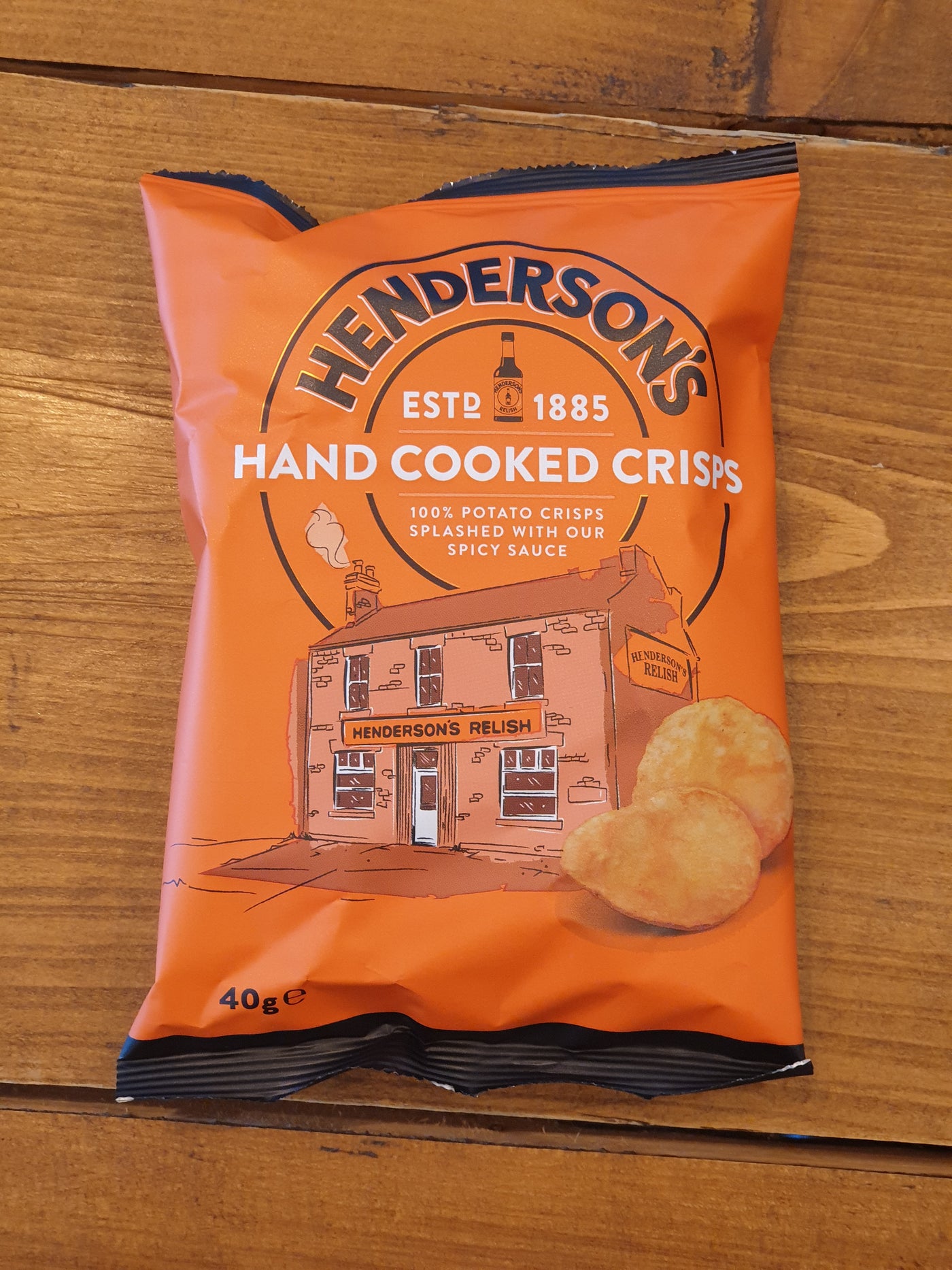 Henderson's Hand Cooked Crisps
