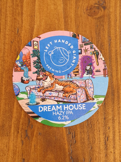 Left Handed Giant - Dream House - 1 Litre Growler Refill