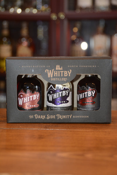 Whitby Gin - The Dark Side Trinity  Gift Set 3 x 5cl