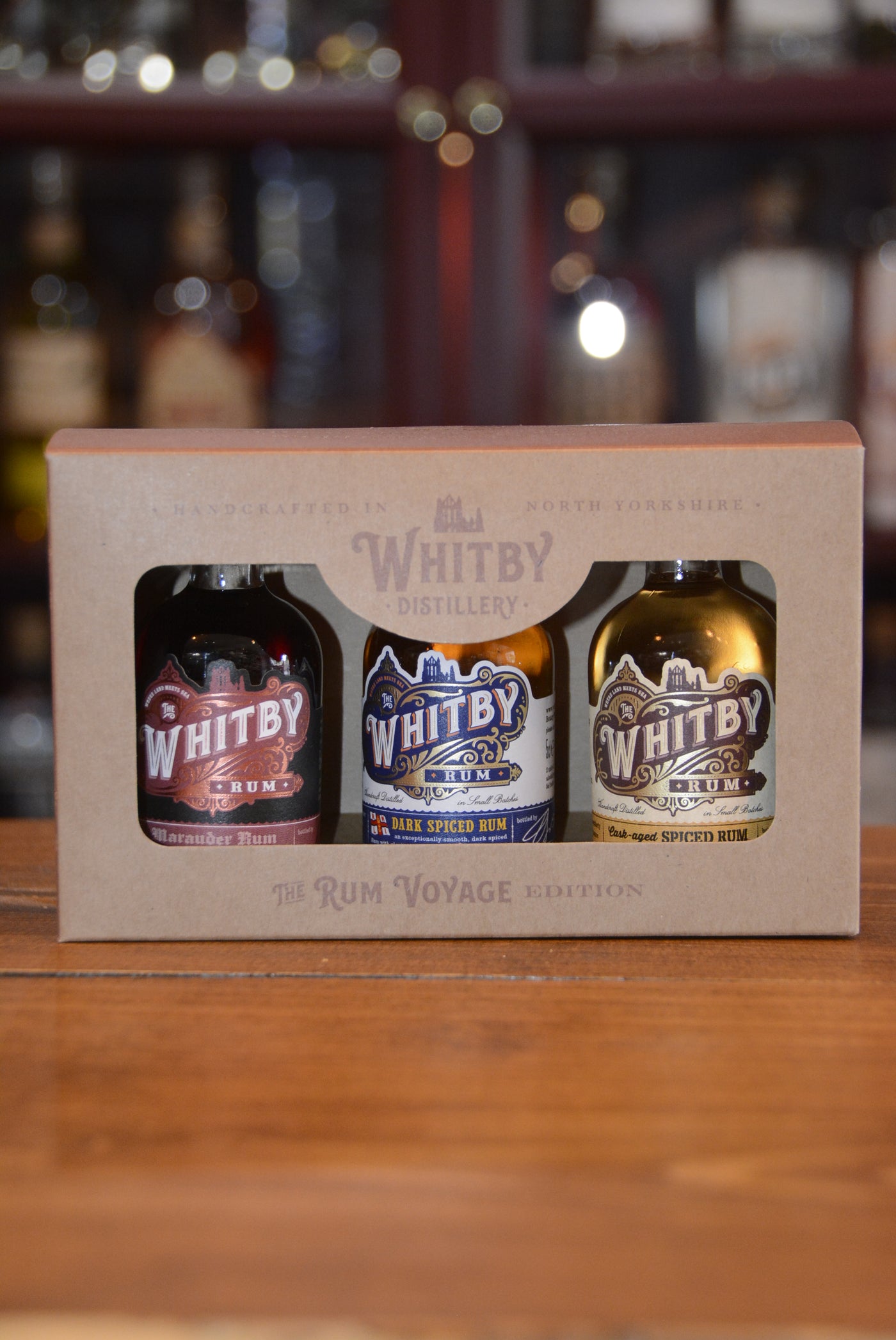 Whitby Gin - The Rum Voyager  Gift Set 3 x 5cl