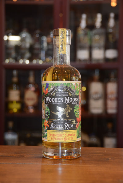 Wooden Moose  - Caramelised Banana & Peanut Butter  Rum 50cl
