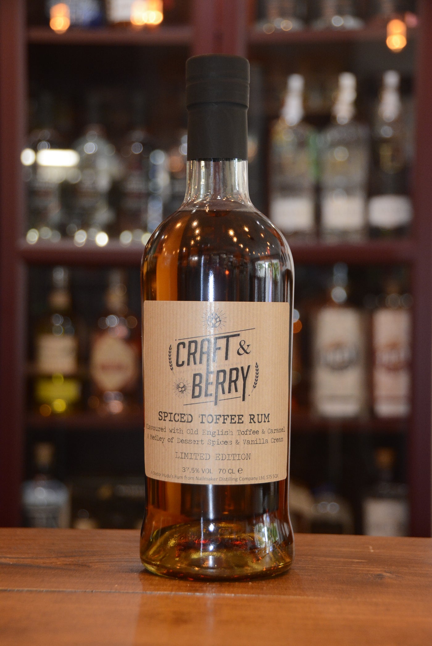 Waterton's   Doctors Hudu's , Craft & Berry Spiced Toffee Rum