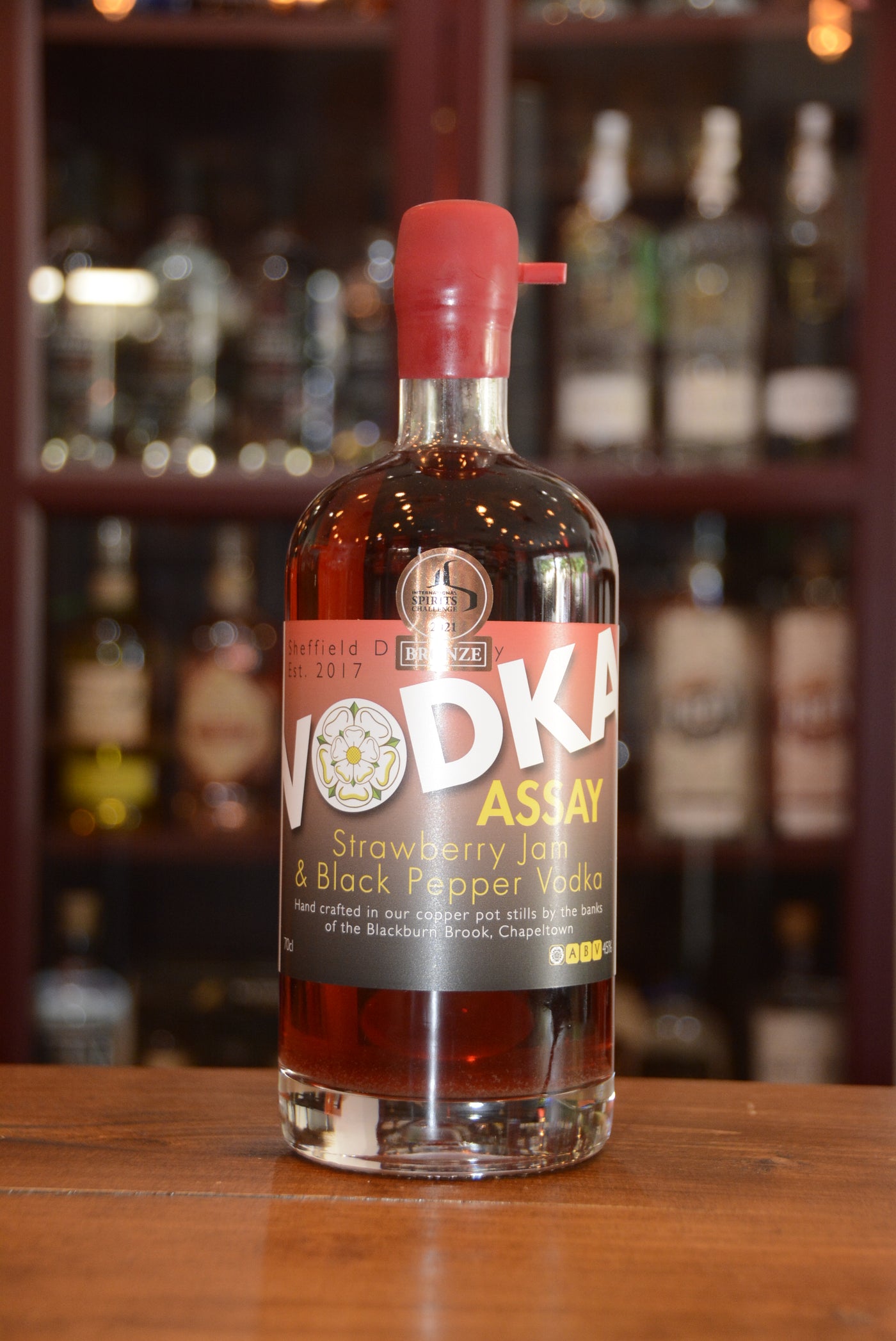 Sheffield Distillery - Assay Strawberry Jam & Black Pepper Vodka 70cl