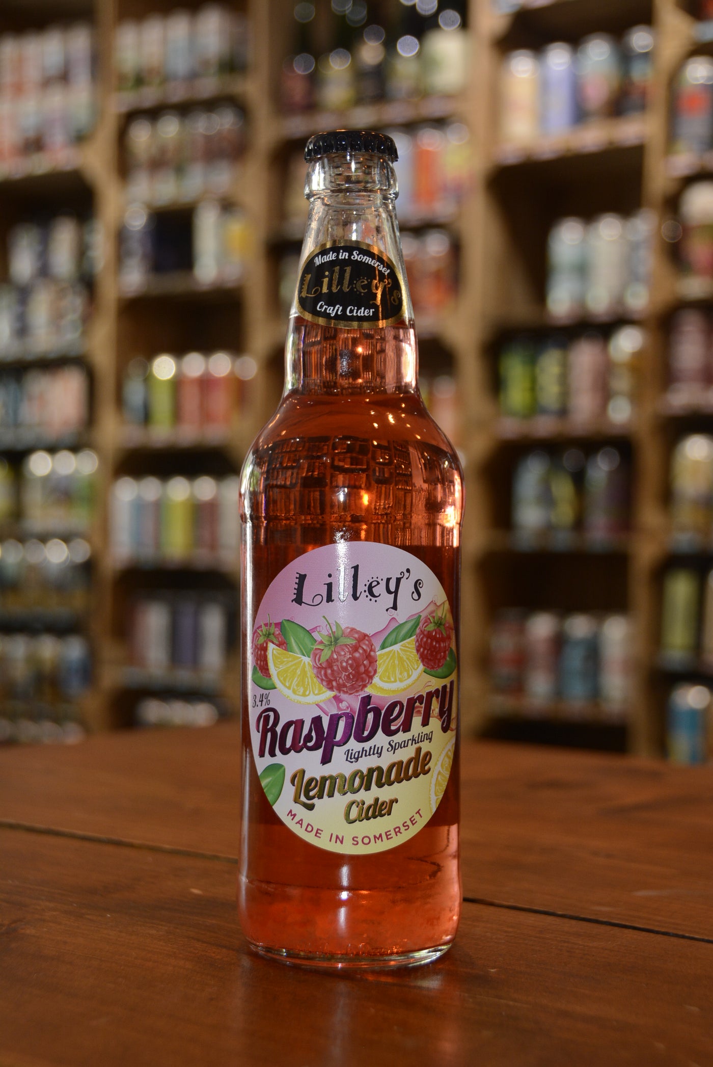 Lilley's  Cider - Raspberry , Lemonade Cider
