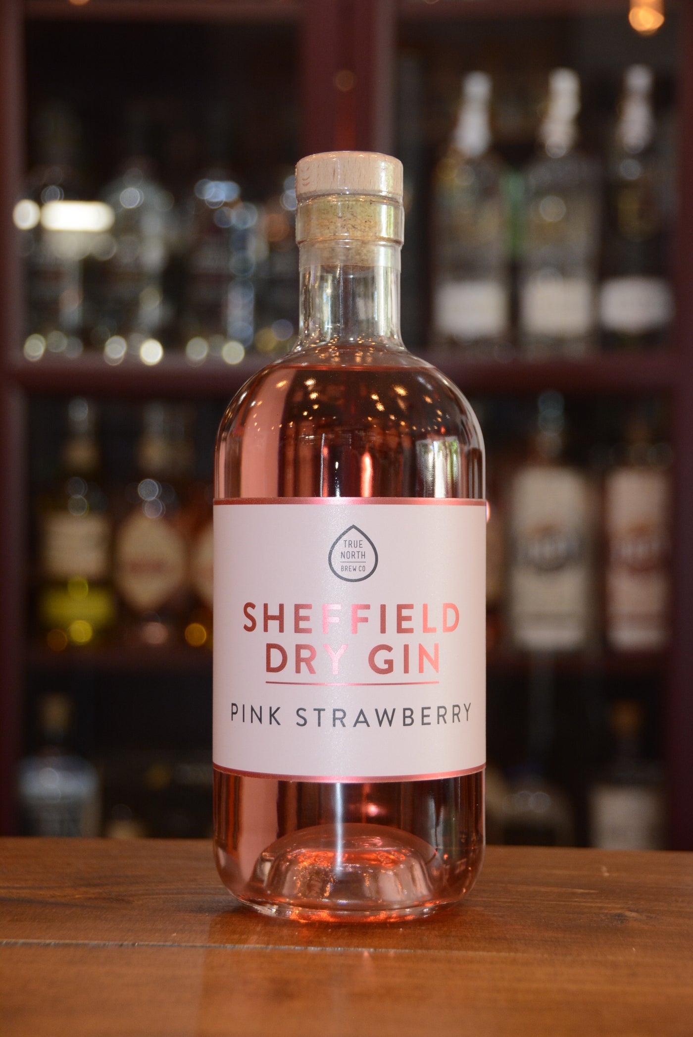 True North Brew Co - Sheffield Dry Gin Pink Strawberry  70cl