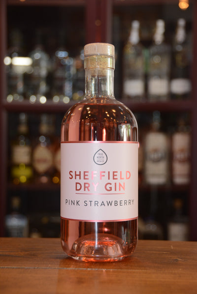 True North Brew Co - Sheffield Dry Gin Pink Strawberry  70cl