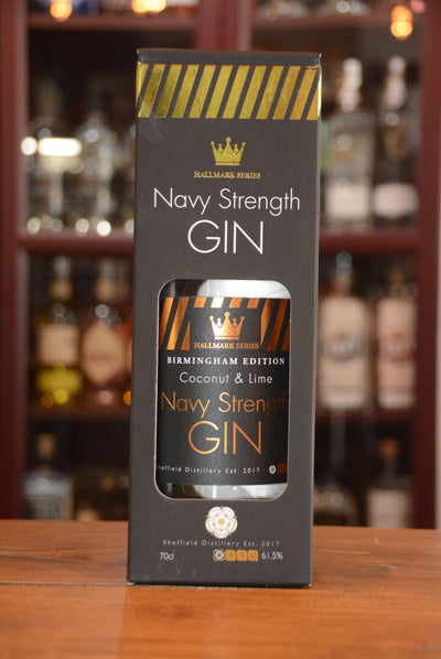 Sheffield Distillery - Hallmark Series Coconut & Lime  Gin Navy Strength   70cl