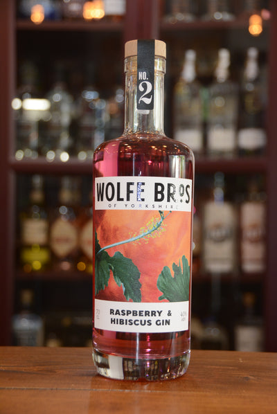 Wolfe Bros  - Raspberry & Hibiscus Gin  70cl